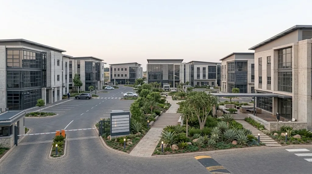 Office park multi-tenanted electrical infrastructure