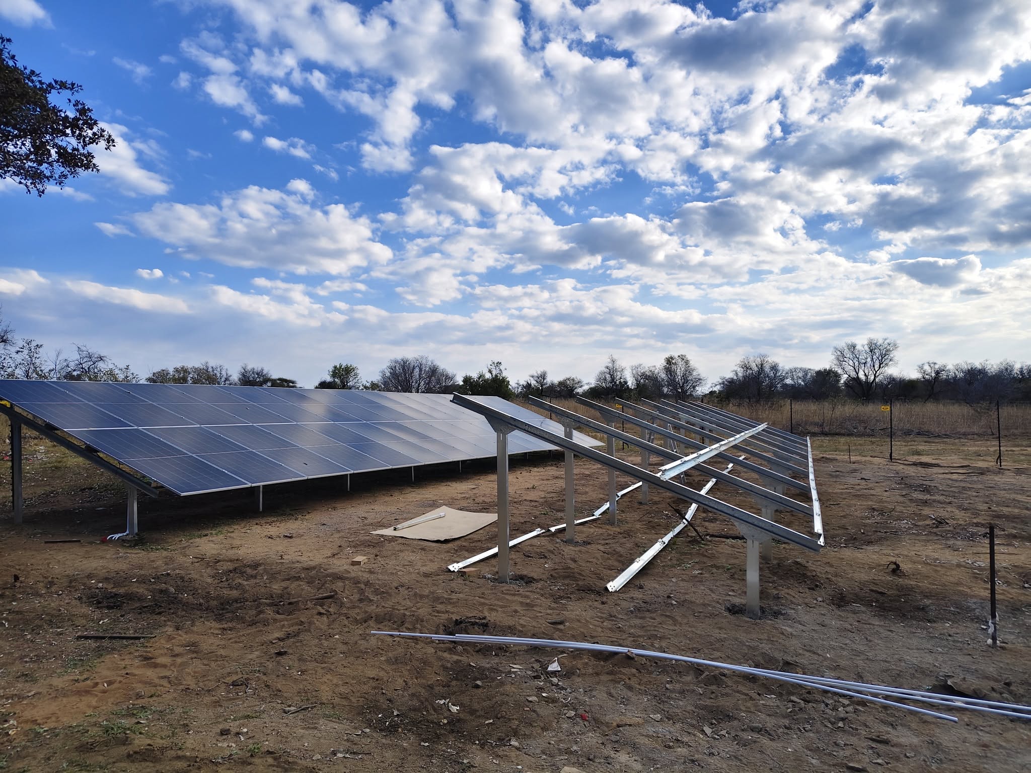 50kW Solar & Battery Installation — North West Lodge